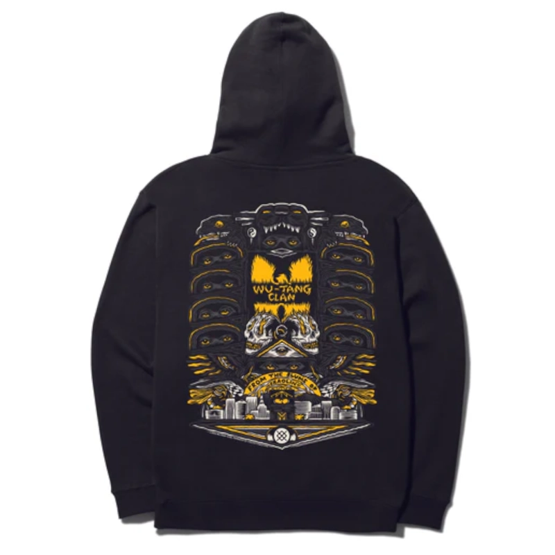 POLERON STANCE HOODIE WU-TANG PANTHER HOODIE BLACK - 2