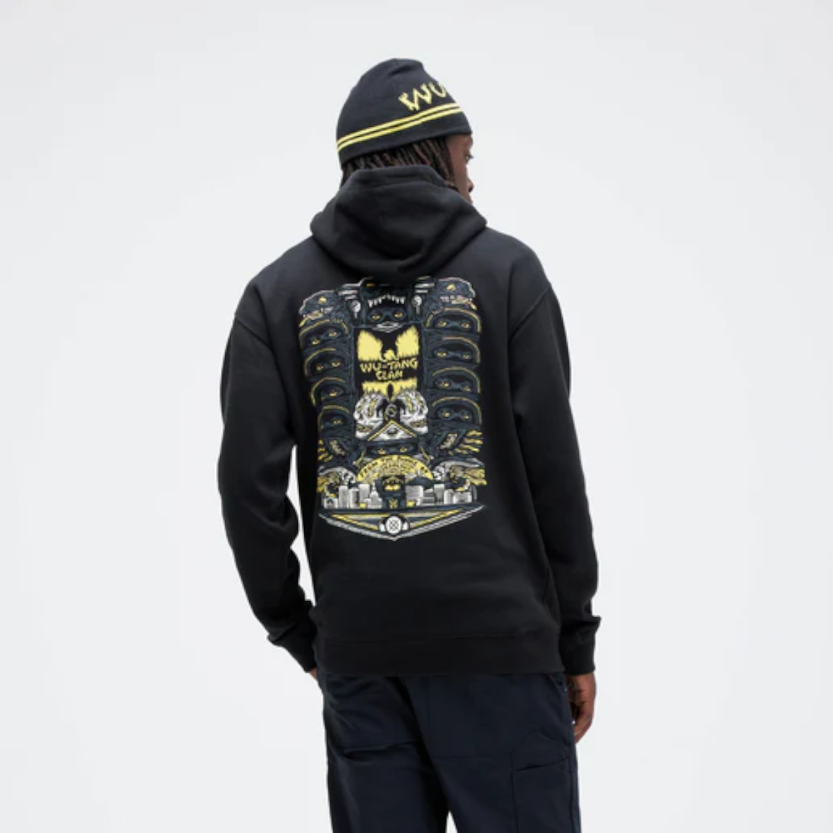 POLERON STANCE HOODIE WU-TANG PANTHER HOODIE BLACK - 4
