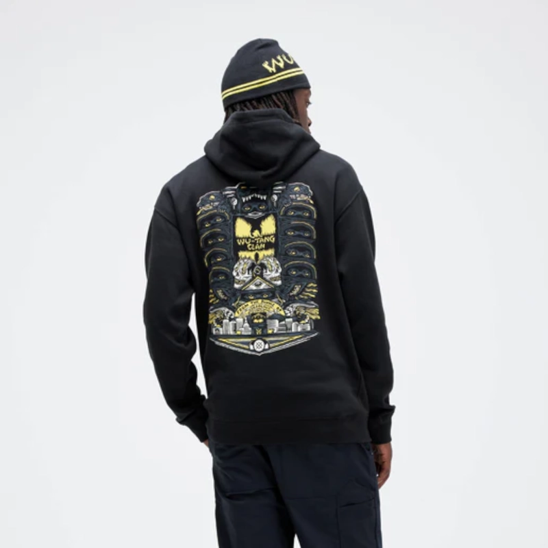 POLERON STANCE HOODIE WU-TANG PANTHER HOODIE BLACK - 4