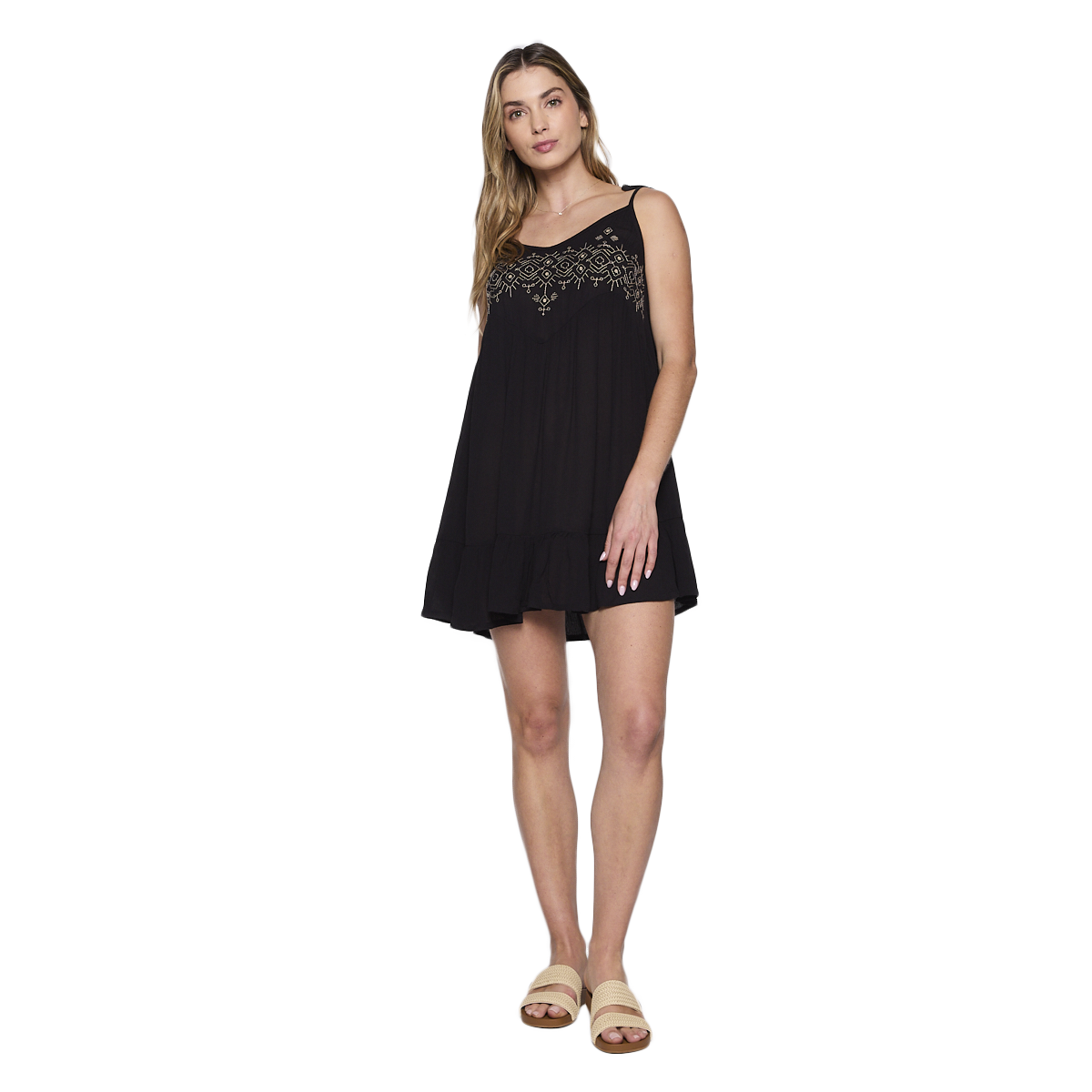 MINI VESTIDO REEF WOMEN BLACK - 1