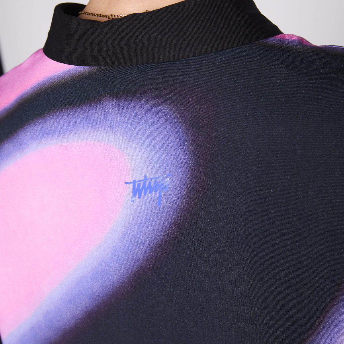 CAMISA WHATUP MEN LIQUID BLACK PINK - 5