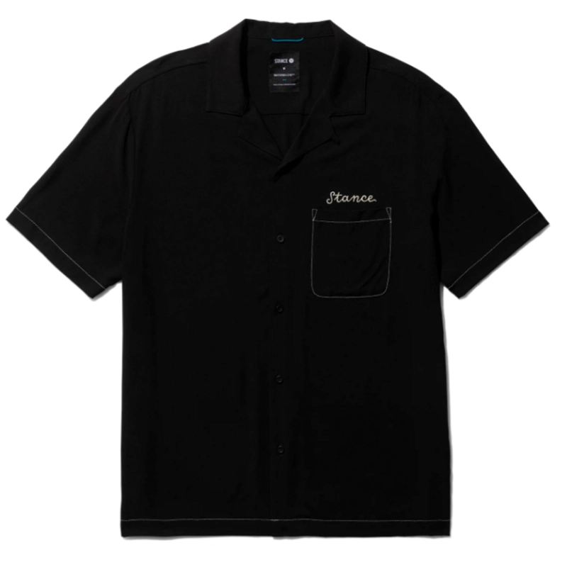 CAMISA STANCE YOTO BUTTON UP BLACK - 1