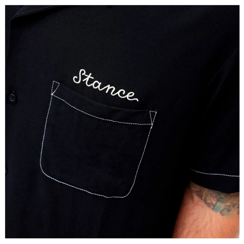 CAMISA STANCE YOTO BUTTON UP BLACK - 4