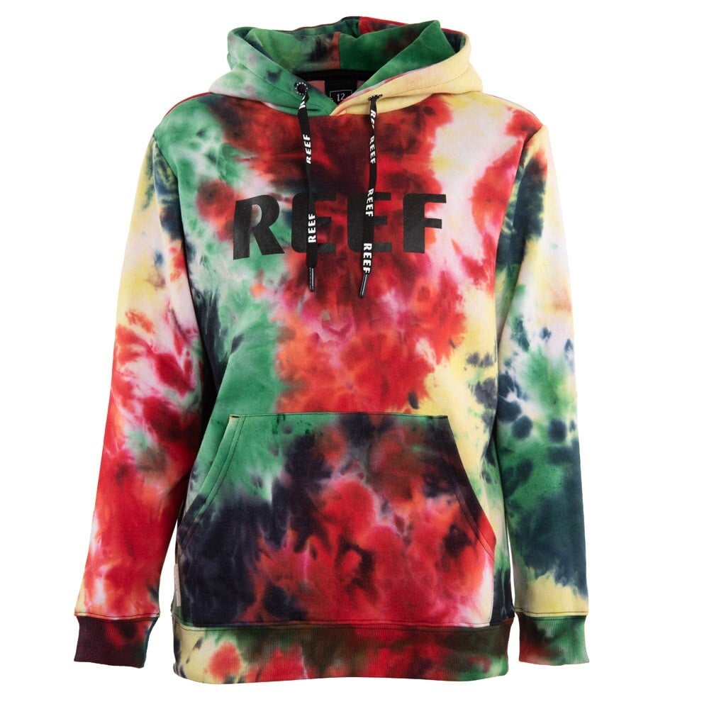 POLERON HOODIE KIDS MULTICOLOR PRINTS RED - 1