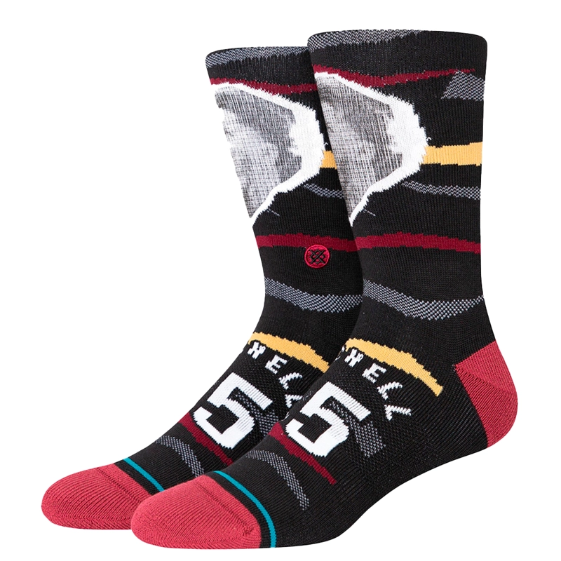 STANCE SOCK MEN NBA FAXED MITCHELL BLACK - 1
