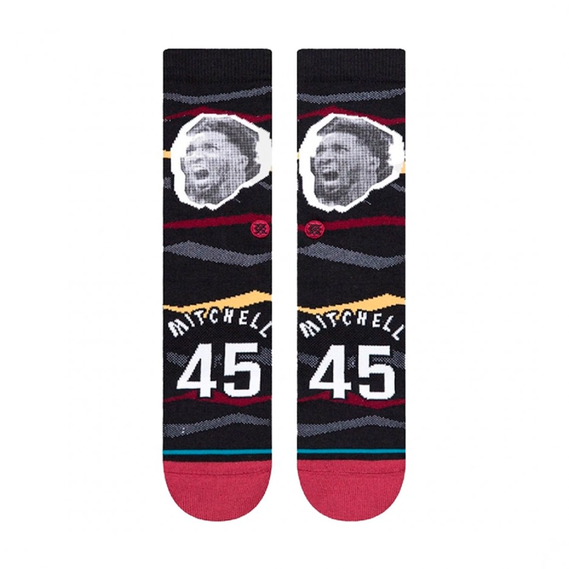 STANCE SOCK MEN NBA FAXED MITCHELL BLACK - 2