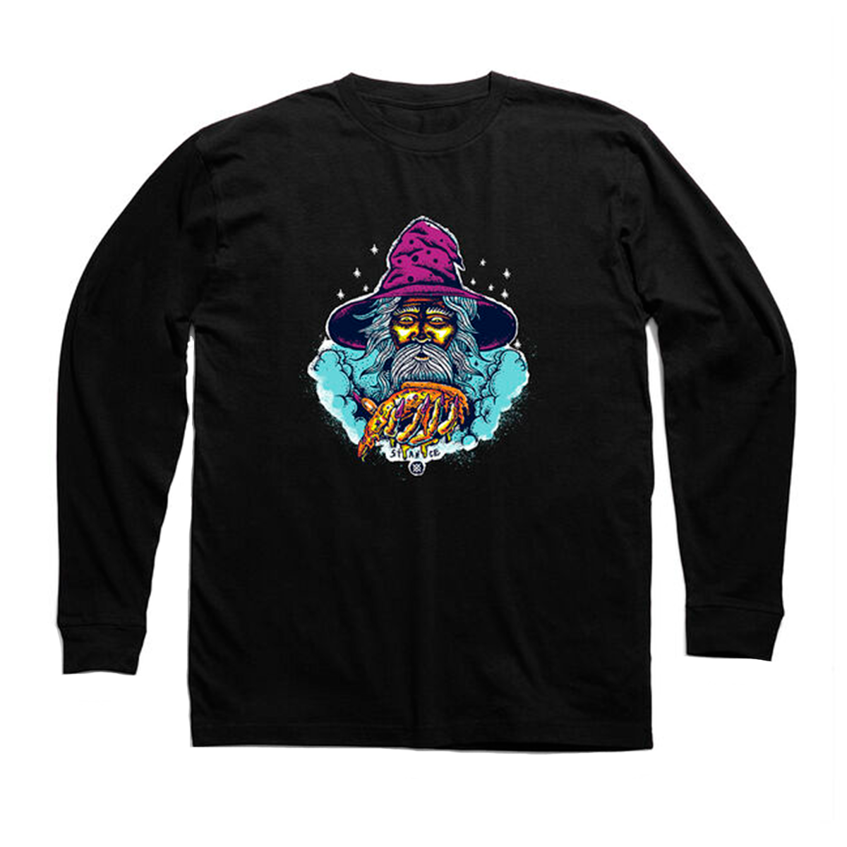 POLERA MANGA LARGA MAGIC CHEEZE BLACK - 1