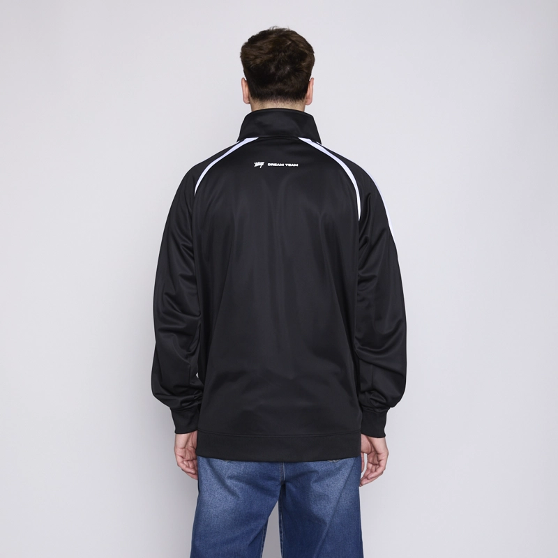 POLERON WHATUP FULL ZIPPER BLACK WHITE - 2