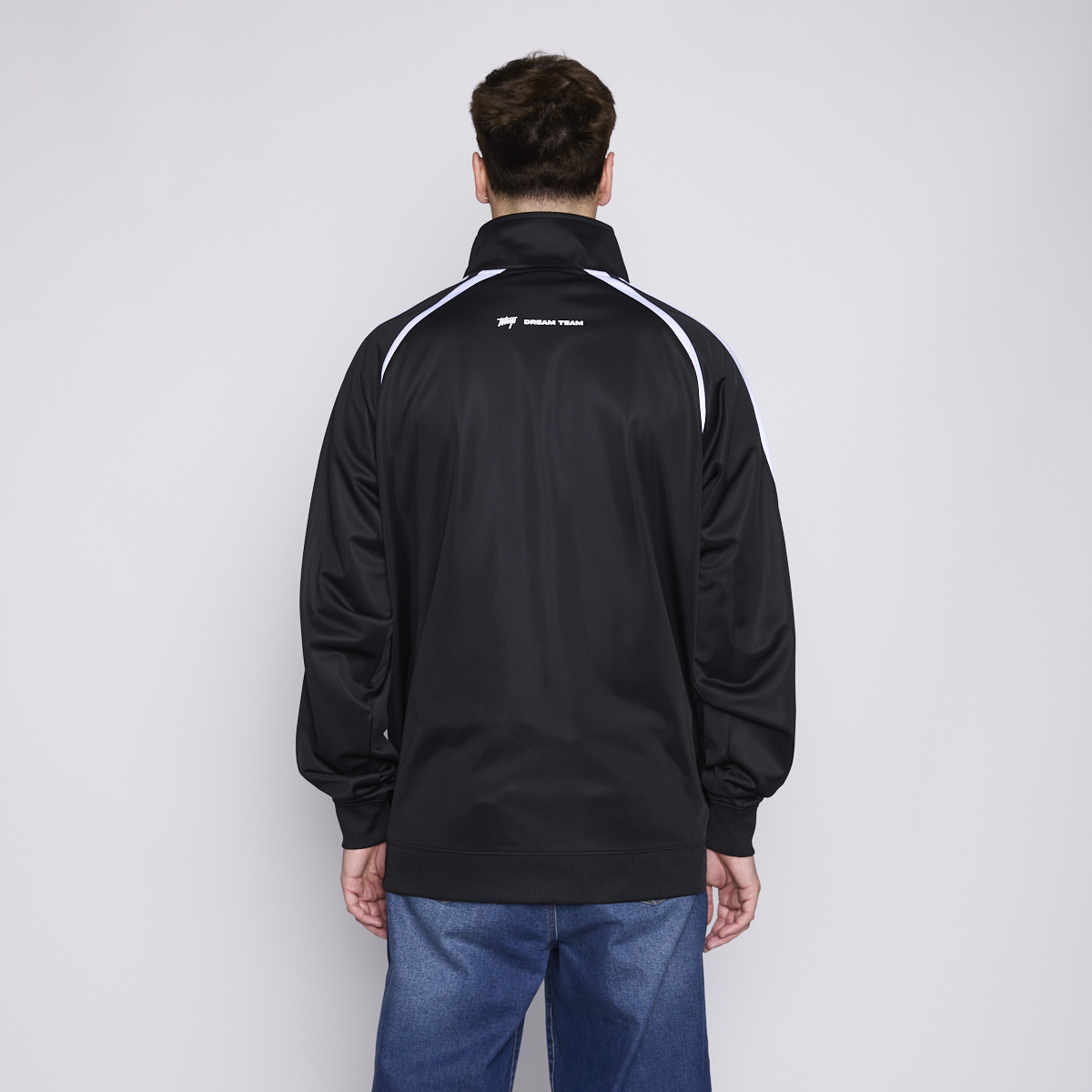 POLERON WHATUP FULL ZIPPER BLACK WHITE - 2