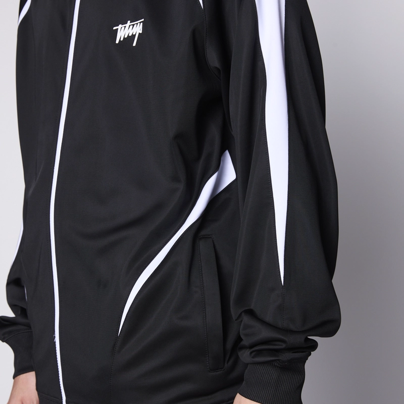 POLERON WHATUP FULL ZIPPER BLACK WHITE - 5