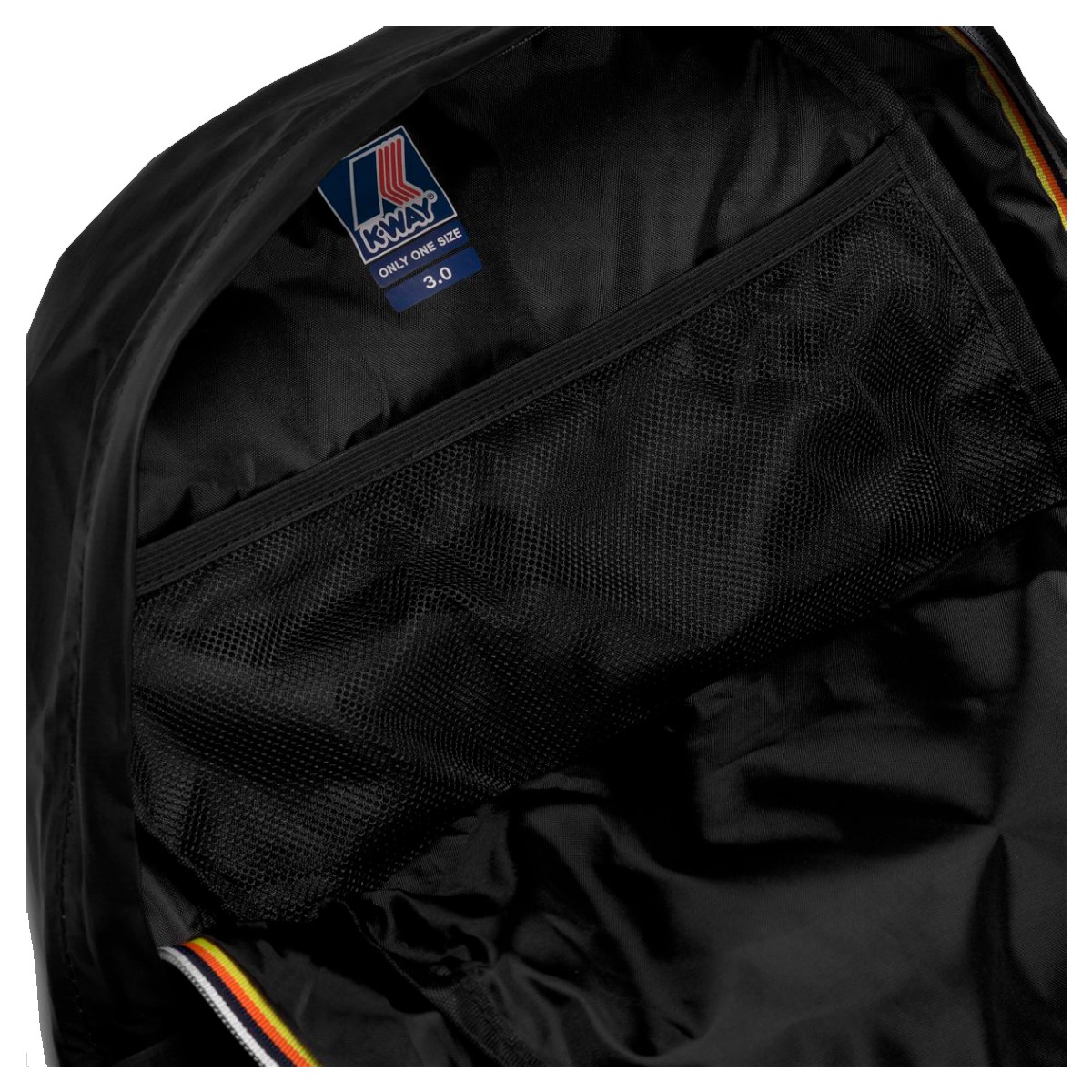 MOCHILA K-WAY PACKABLE LE VRAI 3.0 MICHEL BLACK PURE - 3