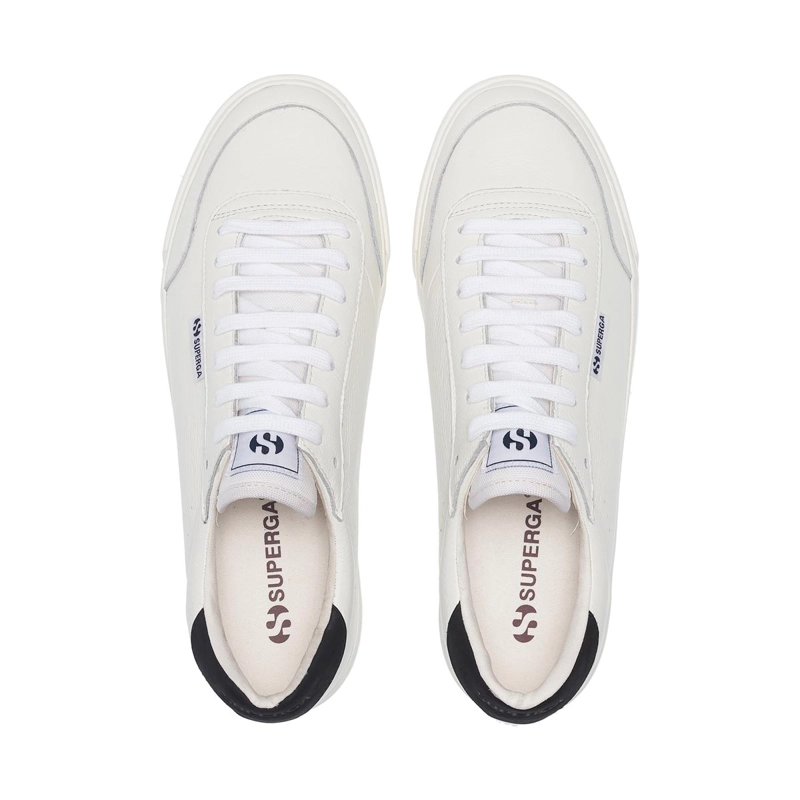 ZAPATILLA 3842 COURT WHITE BISTROL BLACK - 4