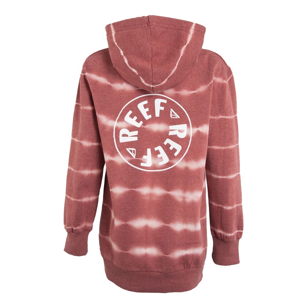 POLERON KIDS HOODIE TIEDYE BURGUNDY - 3