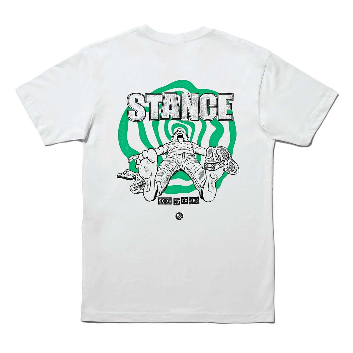 POLERA MEN SOCK IT TO ME WHITE - 2