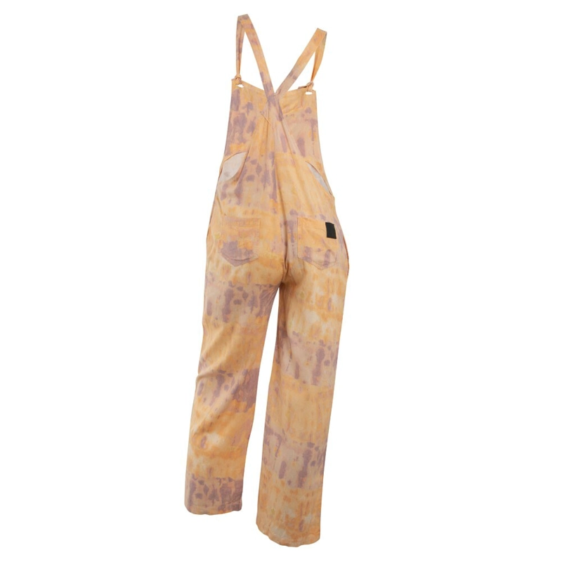 JARDINERA NIÑA TIE DYE YELLOW ORANGE - 3