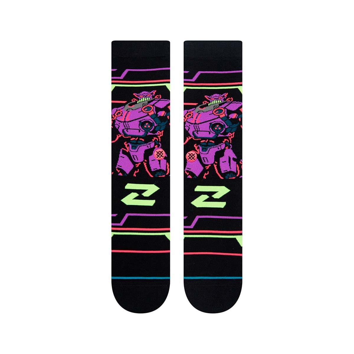 STANCE SOCK BUZZ LIGHTYEAR ZURG BLACK - 8