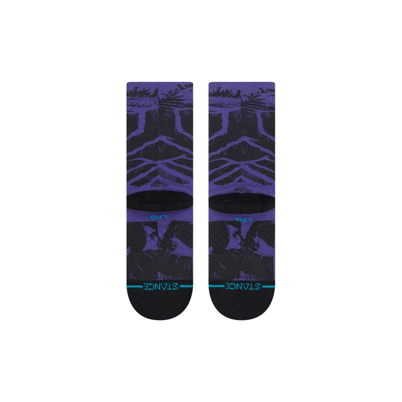 STANCE SOCK KIDS BLACK PANTHER YIBAMBE PURPLE - 3