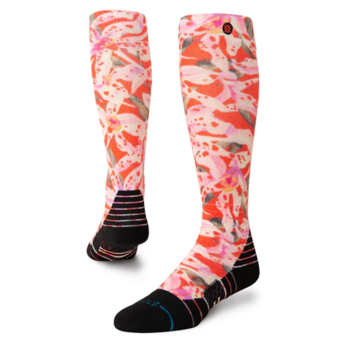 STANCE SOCK MEN SNOWBOARD TUBEULAR MID POLY BLACK - 1
