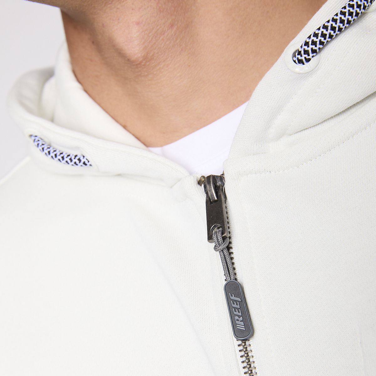 POLERON REEF MEN FULL ZIPPER BEIGE - 6