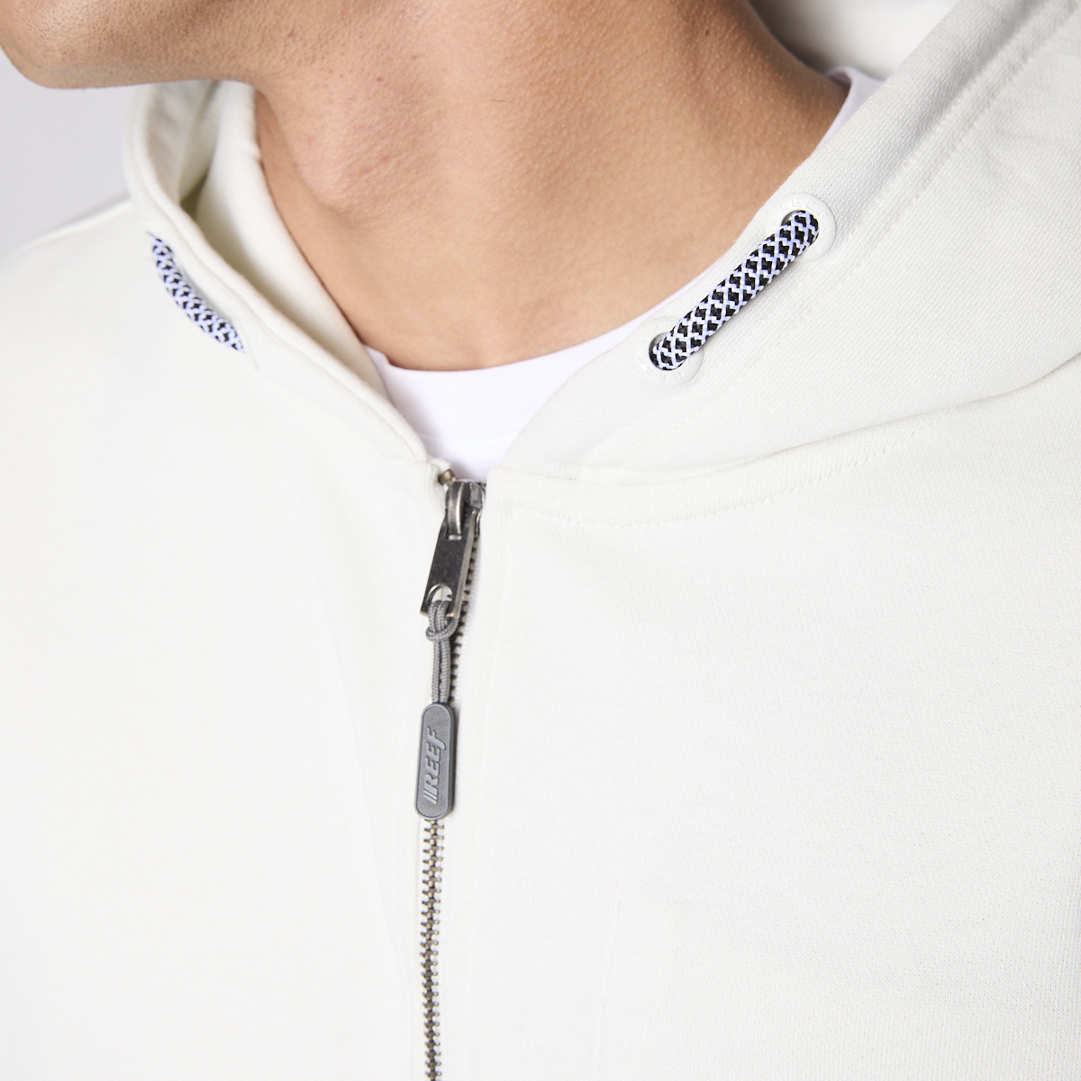 POLERON REEF MEN FULL ZIPPER BEIGE - 8