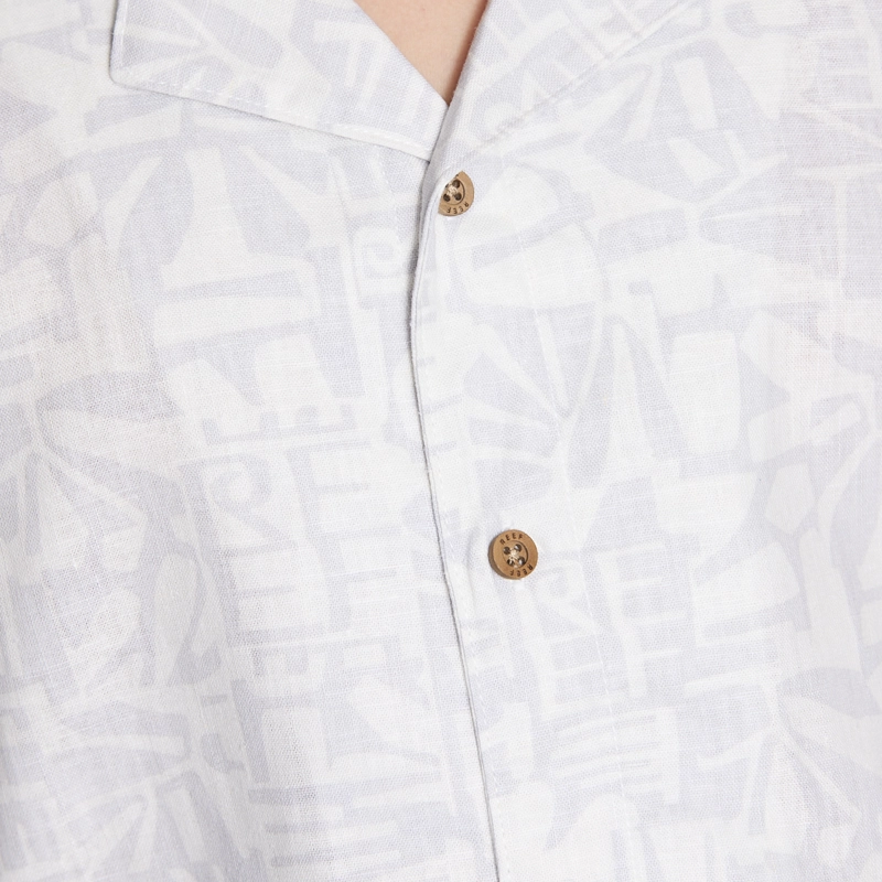 CAMISA REEF KIDS GRIS DISEÑOS GRIS OSCURO - 4