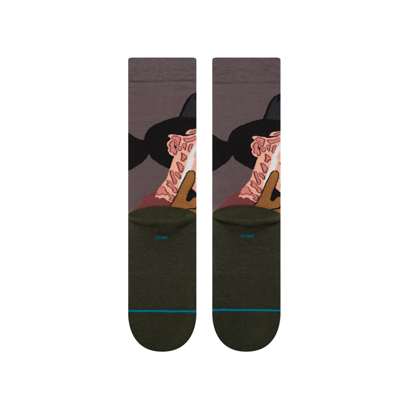 STANCE  SOCK FREDDY CREW BLACK - 3