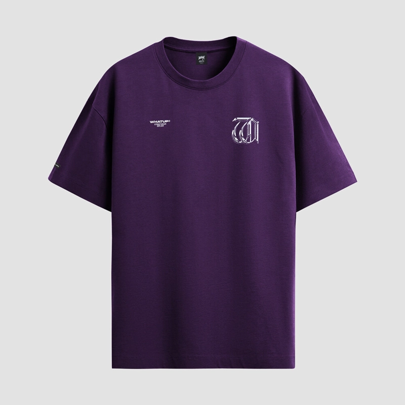 POLERA WHATUP HOMBRE PERSIGUE TUS SUEÑOS MORADO - 1