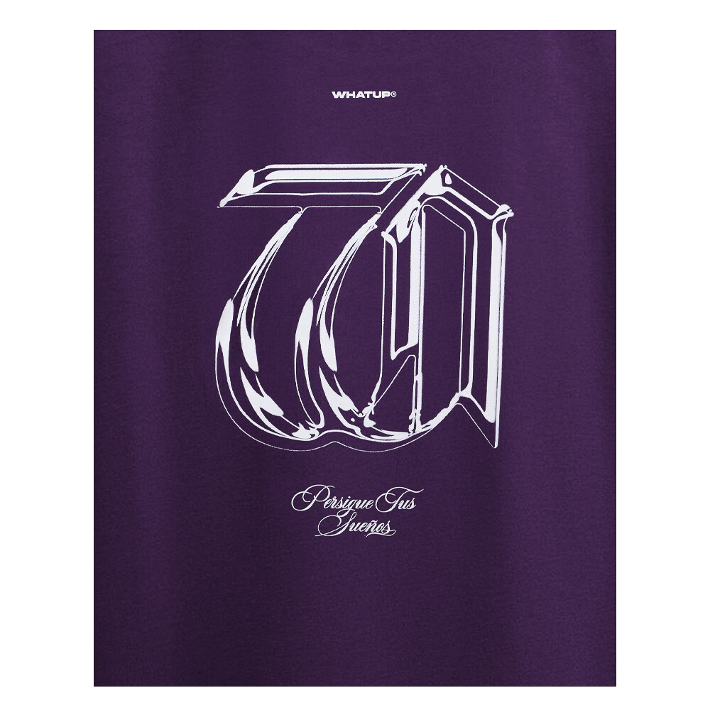 POLERA WHATUP HOMBRE PERSIGUE TUS SUEÑOS MORADO - 3