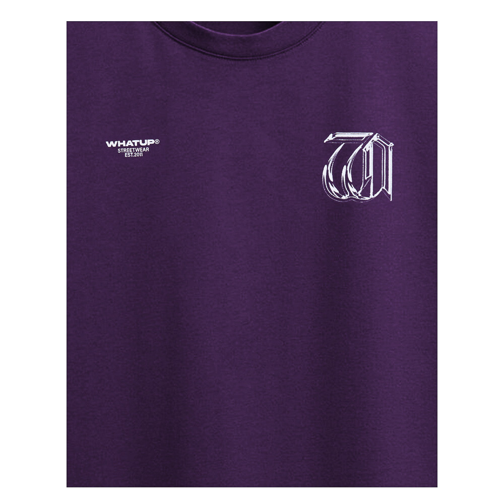POLERA WHATUP HOMBRE PERSIGUE TUS SUEÑOS MORADO - 4
