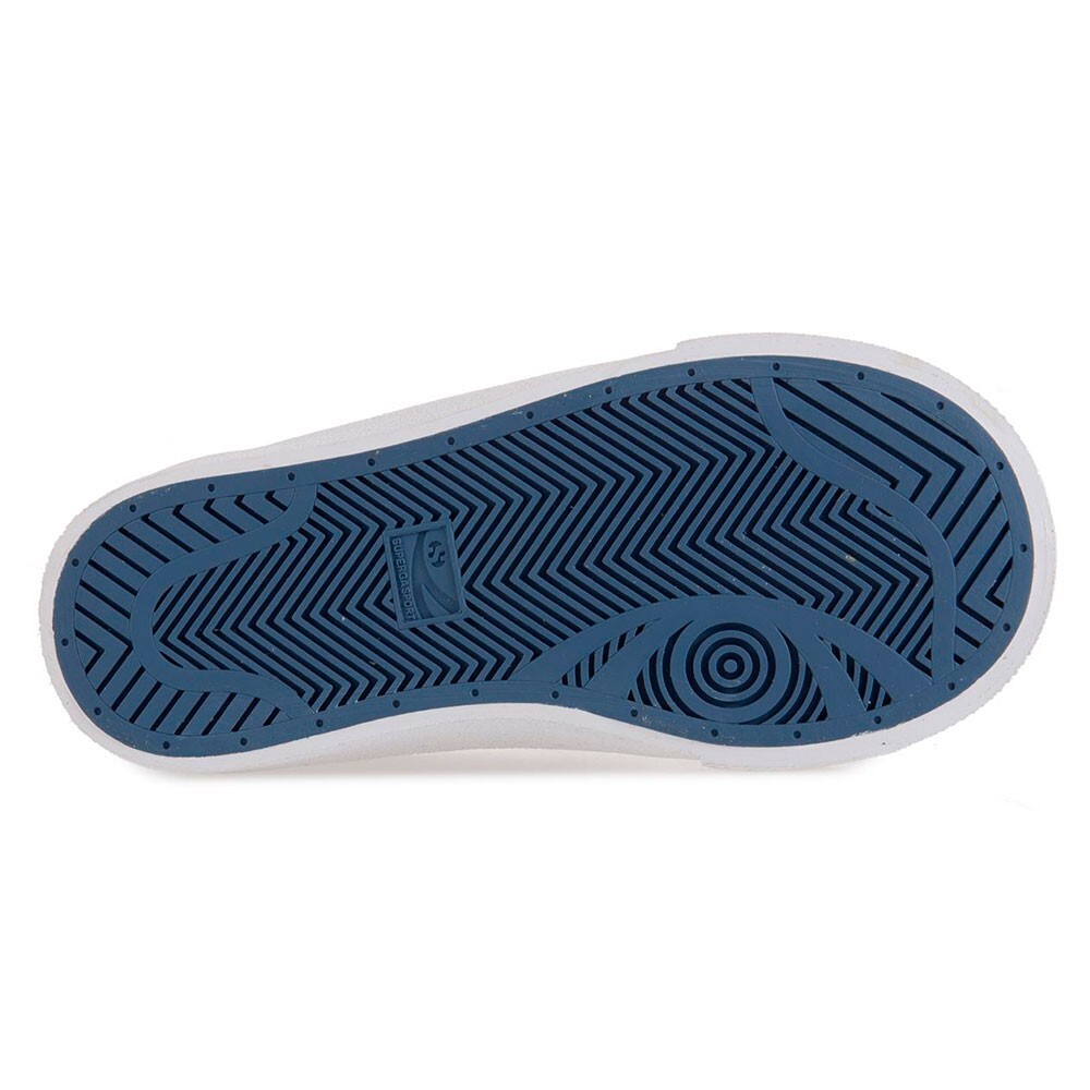 ZAPATILLA 2843 KIDS CLUB STRAPS ACT WHITE BLUE SUPERGA - 4