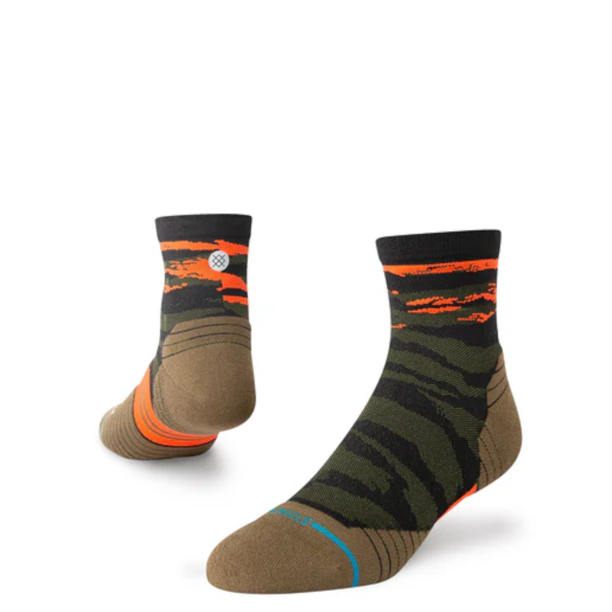 STANCE SOCK PRIMAL LIGHT QUARTER OLIVE - 1