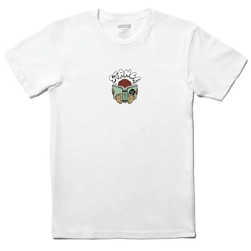 POLERA STANCE READER WHITE - 1