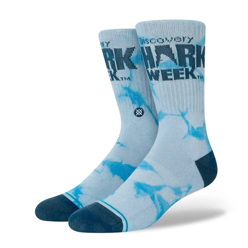 STANCE SOCK KIDS SHARK WEEK BLUE - 1