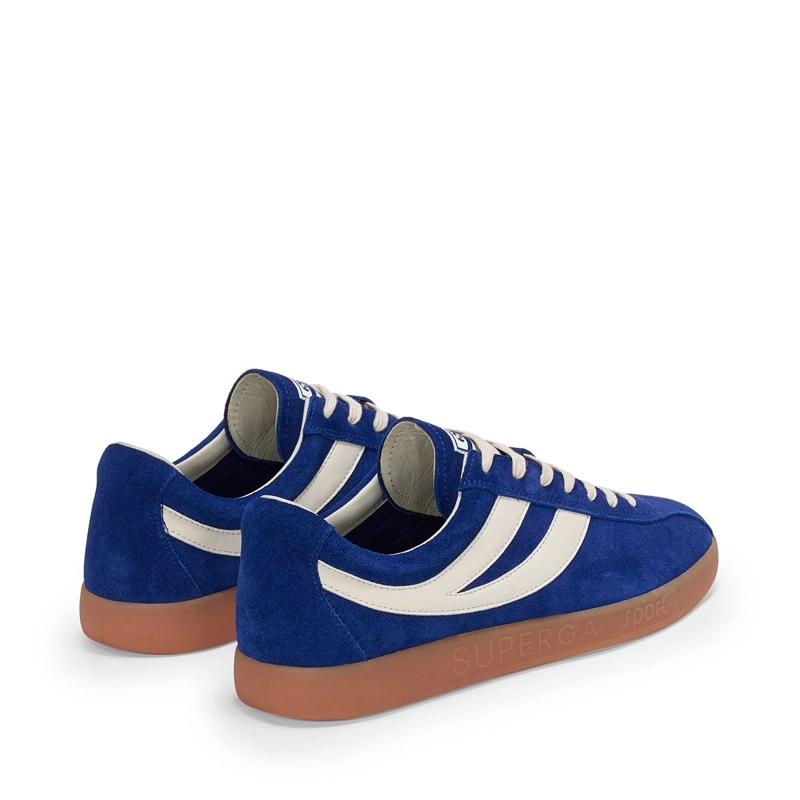 ZAPATILLA SUPERGA 1960 CAPRI SPORT BLUE WHITE MASTICE GUM - 3