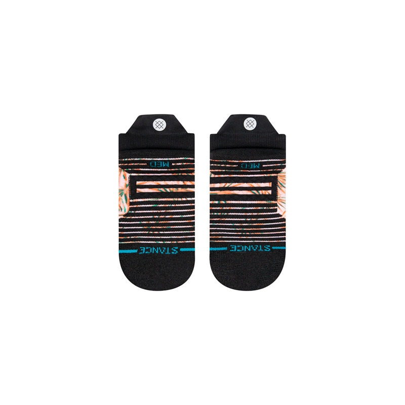 STANCE SOCK WOMEN TROPIX TAB BLACK - 3