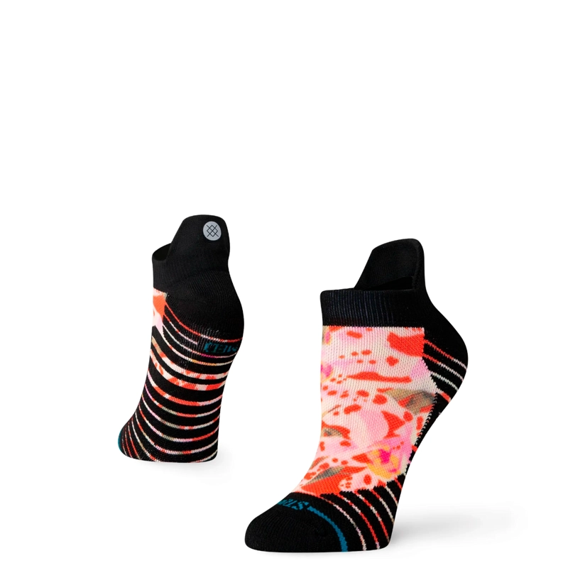STANCE SOCK WOMEN ENCYCLIA MID CREW RED BLACK - 1