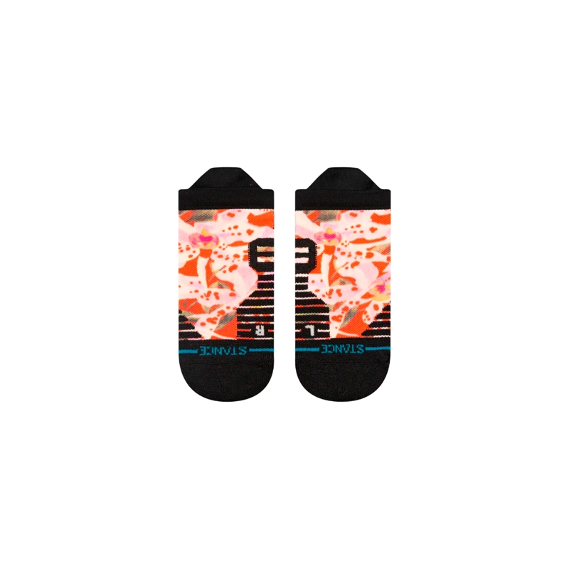 STANCE SOCK WOMEN ENCYCLIA MID CREW RED BLACK - 2