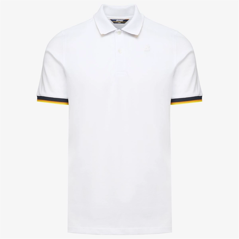 POLERA K-WAY MEN VINCENT WHITE - 1