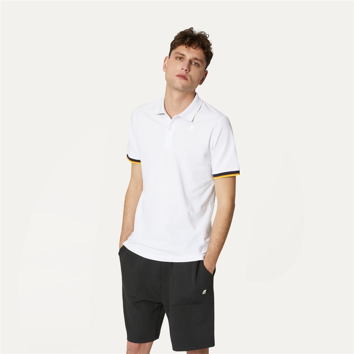 POLERA K-WAY MEN VINCENT WHITE - 2