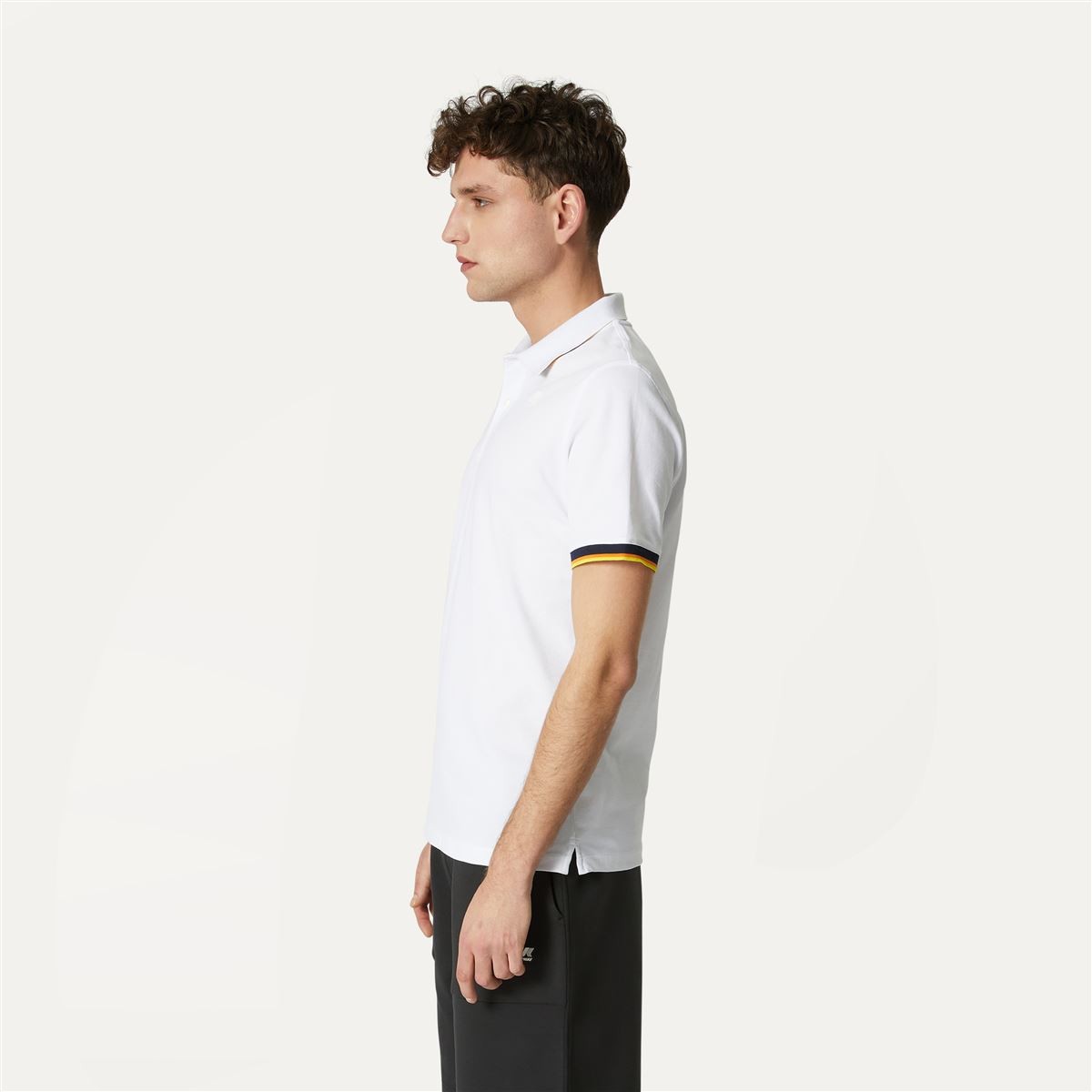 POLERA K-WAY MEN VINCENT WHITE - 3