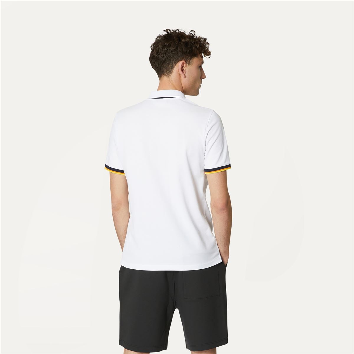 POLERA K-WAY MEN VINCENT WHITE - 4