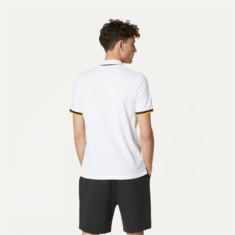 POLERA K-WAY MEN VINCENT WHITE - 4