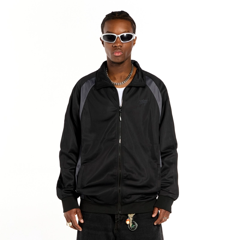 POLERON WHATUP HOMBRE CON CIERRE NEGRO - 1