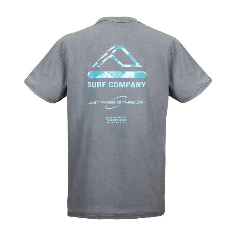 POLERA REEF MEN JUST PASSING THROUGH BLUE GREY - 2