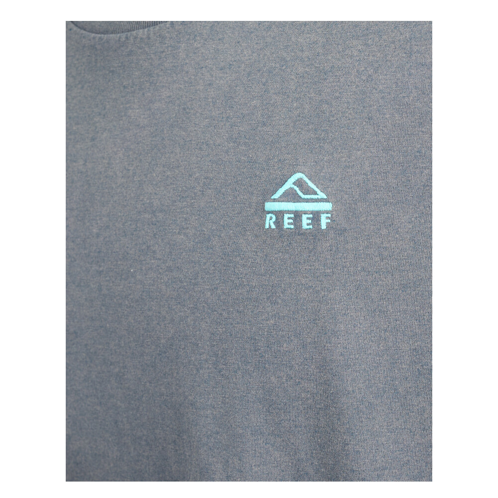 POLERA REEF MEN JUST PASSING THROUGH BLUE GREY - 4