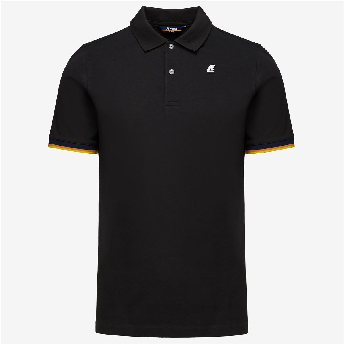POLERA K-WAY MEN VINCENT BLACK PURE - 1