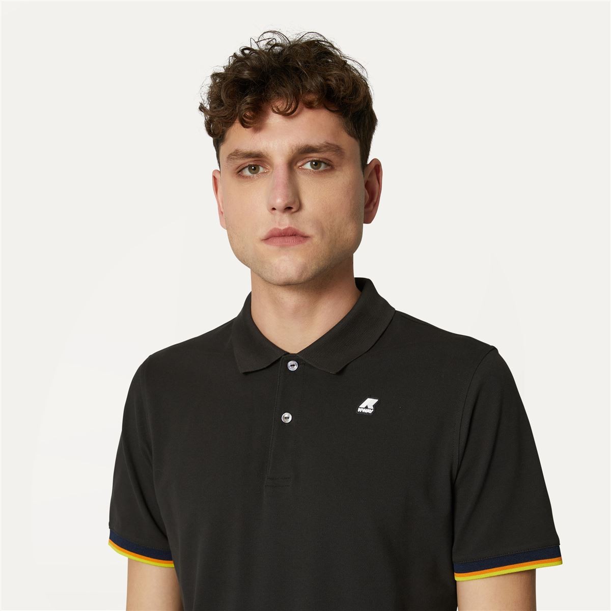 POLERA K-WAY MEN VINCENT BLACK PURE - 5