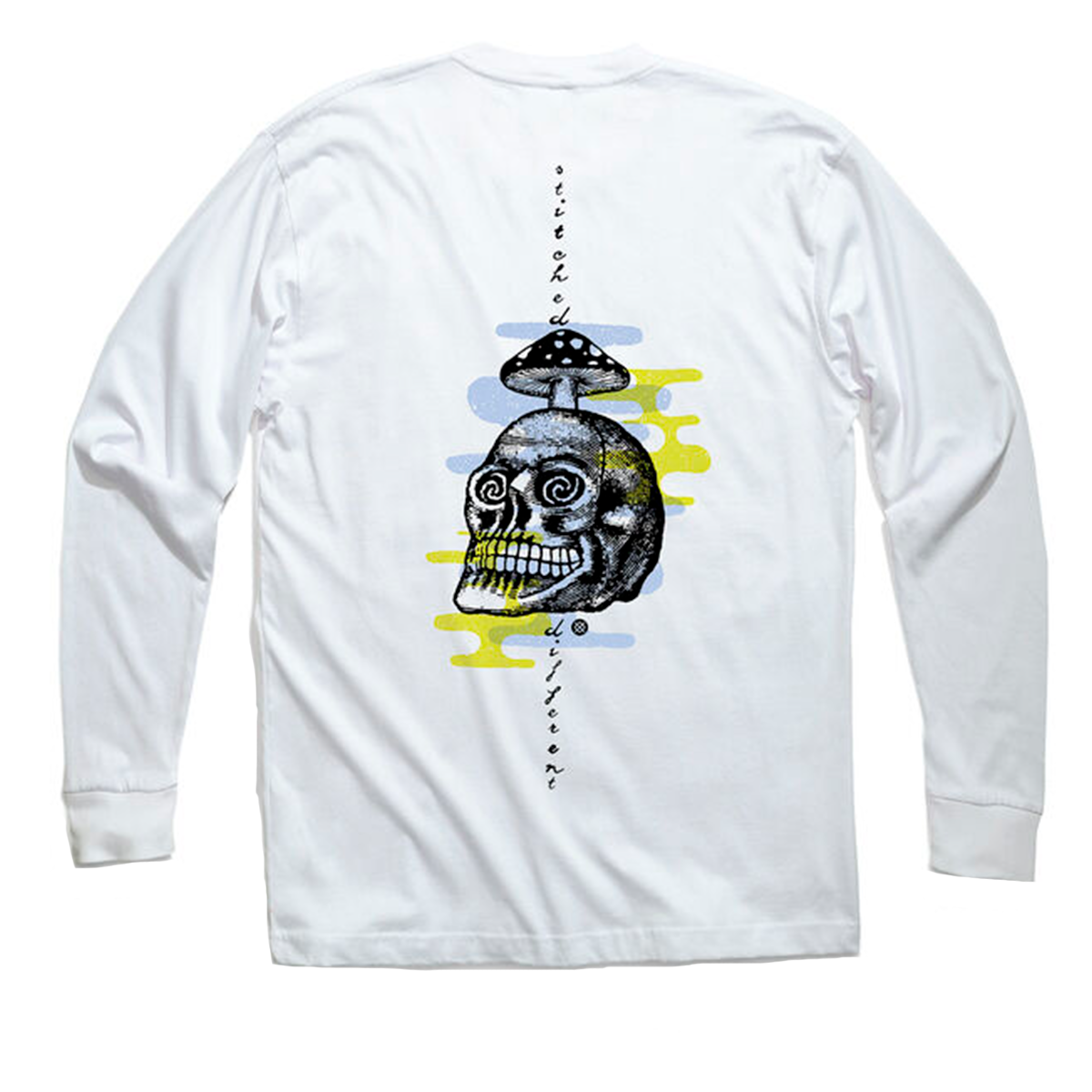 POLERA MANGA LARGA MENTAL GROWTH WHITE - 2