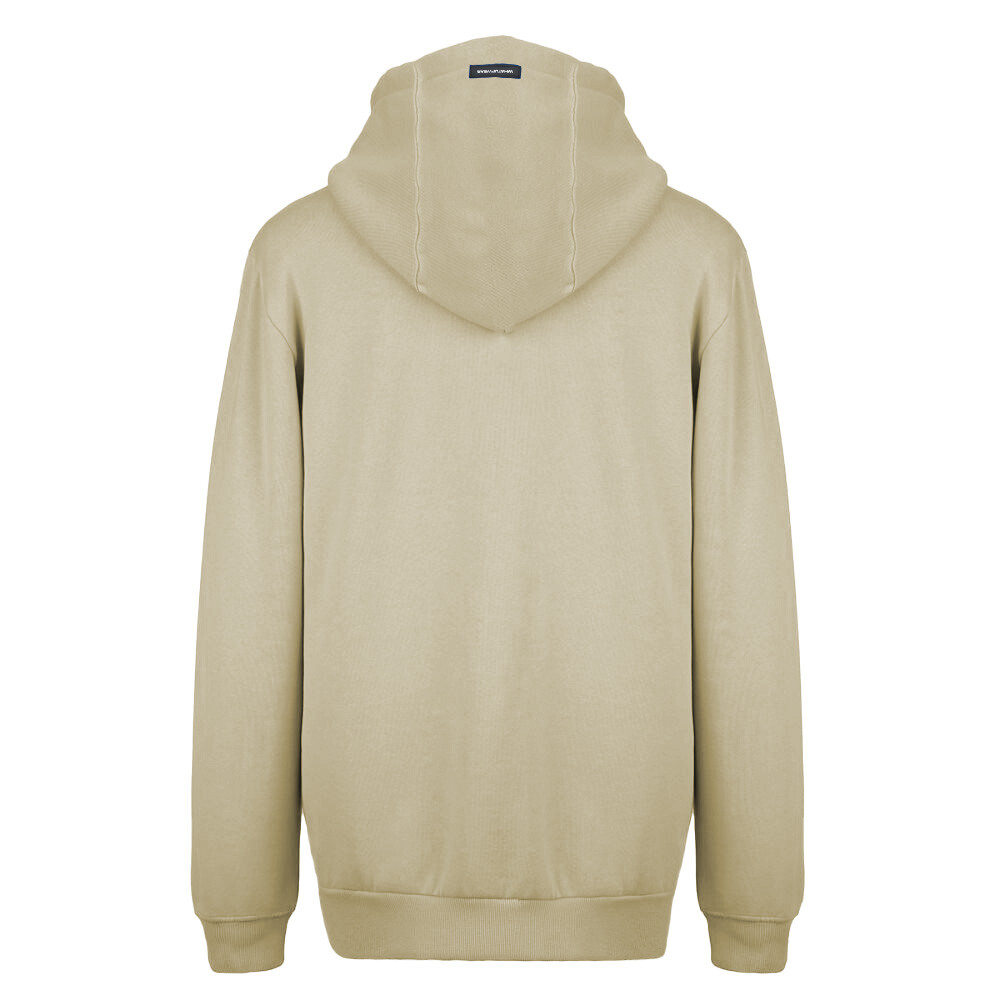POLERON WHATUP HOMBRE HOODIE LOGO BEIGE - 2