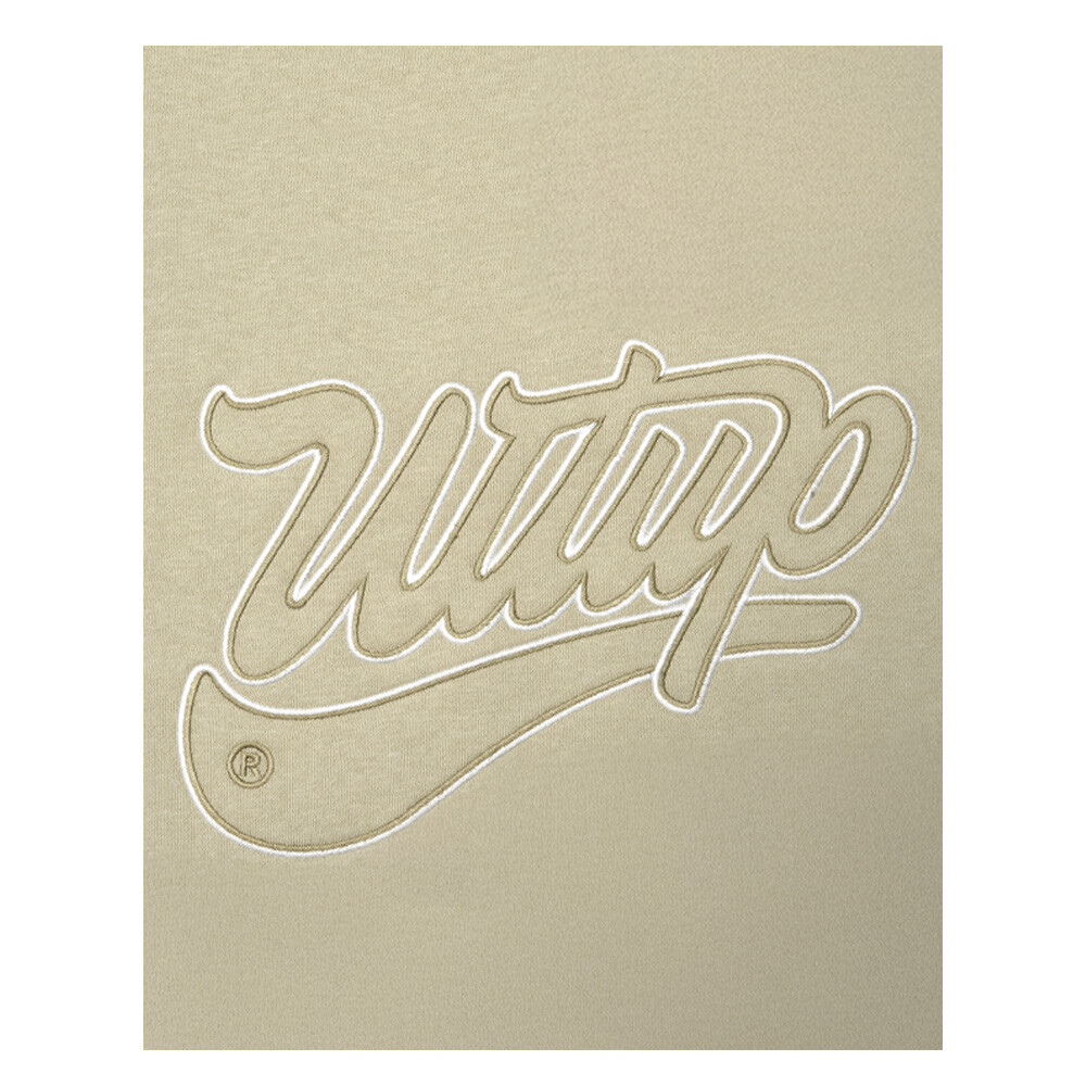 POLERON WHATUP HOMBRE HOODIE LOGO BEIGE - 3